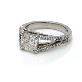 2ct Cushion cut