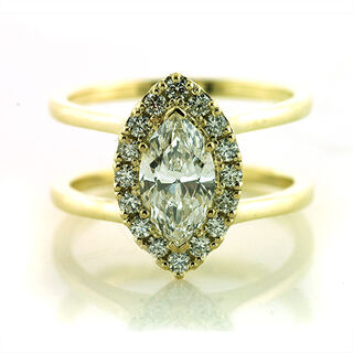 14ct cluster